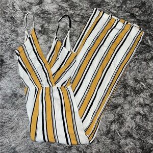 Striped Jumpsuit